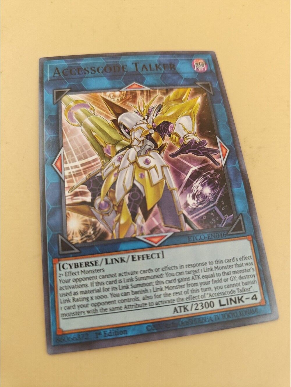 Yu-Gi-Oh! Accesscode Talker ETCO-EN046 Secret Rare 1st Edition NM